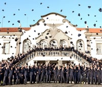 Alunos da Epcar em formatura (Foto: Divulgação)