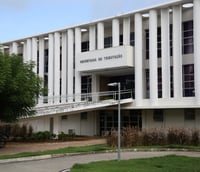 Fachada do prédio da Sefaz RN (Foto: Divulgação)