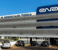 Fachada da Enap, em Brasília (Foto: José Lourenço/Divulgação/Agência Brasil)