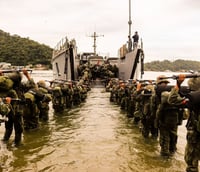 Fuzileiros navais da Marinha (Foto: Marinha)