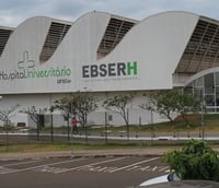 Fachada do Hospital Universitário da UFSCar, gerido pela Ebserh (Foto: GOV BR)