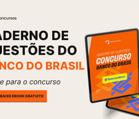 Ebook caderno de questões concurso Banco do Brasil Qconcursos Folha Dirigida