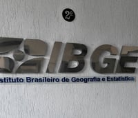 Placa do IBGE (Foto: Divulgação)