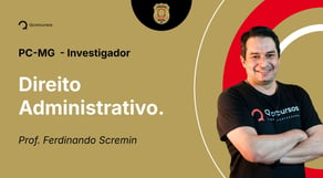 PC-MG - Investigador - Direito Administrativo: Improbidade Administrativa: Indisponibilidade de bens