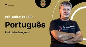 Aula de Português para concurso PC SP 2023 - Princípios da análise sintática | Pré-edital
