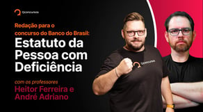 Redação para o concurso do Banco do Brasil: Estatuto da Pessoa com Deficiência #aovivo