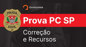 Concurso PC SP: Correção da prova e Recursos #aovivo