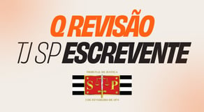 Concurso TJ SP Escrevente: Aulão de Revisão para a prova | QRevisão #aovivo