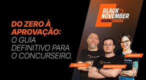 Do zero à aprovação: O guia DEFINITIVO para o concurseiro [Black November 2023]