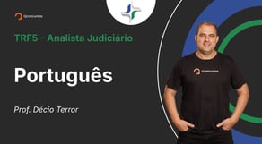 TRF - Analista Judiciário - Aula de Português: Morfologia Verbal - Resolução de questões