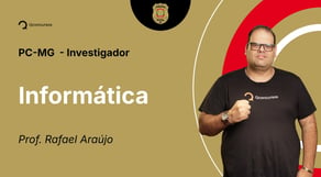 PC-MG - Investigador - Aula de Informática: Conceitos De Hardware - Memória ROM