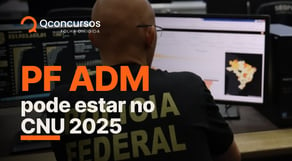 Concurso PF Administrativo pode estar no CNU 2025? | Notícias de Concurso #aovivo