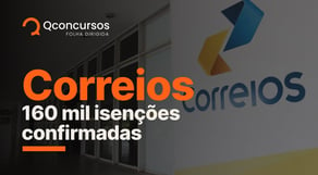 Correios já têm 160 mil isentos confirmados no concurso | Notícias de concurso #aovivo