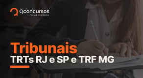 TRIBUNAIS: Concurso TRT RJ; TRT SP e TRF MG tem avanços | Notícias de concurso #aovivo