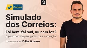 Concurso Correios: como foi no Simulado? O plano perfeito para garantir sua aprovação #maratonaqc