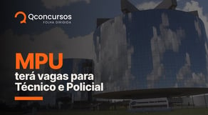 Concurso MPU terá vagas para Técnico e Policial | Saiu edital TRT SE | Notícias de Concurso #aovivo