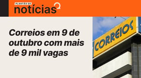 Edital dos Correios sai em 9 de outubro com mais 9 mil vagas [URGENTE] #aovivo