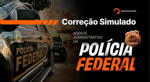 Concurso PF ADMINISTRATIVO 2025: Correção de Simulado #aovivo