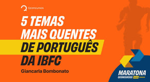 Concurso Correios: 5 temas mais quentes de Português do IBFC #maratonaqc