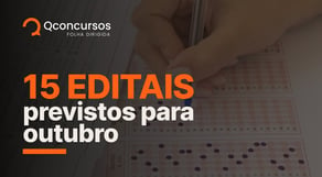 Concursos 2024: principais editais previstos para Outubro | Notícias de concurso #aovivo