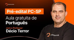 Concurso PC SP: Aula de Português [Aula Gratuita] #aovivo