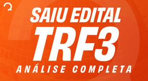 Concurso TRF3 SP e MS - Saiu edital para Técnico e Analistas | Análise completa do edital #aovivo