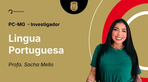 PC-MG - Investigador - Aula de Lingua Portuguesa: Ortografia - Resolução de questões