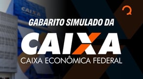 CAIXA 2024: Correção do Simulado do concurso CEF | Gabarito Caixa #aovivo