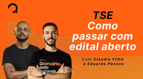 Concurso TSE Unificado - Como passar com edital aberto #mentoria