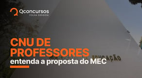 CNU de PROFESSORES: entenda a proposta do Ministério da Educação | Notícias de concurso #aovivo