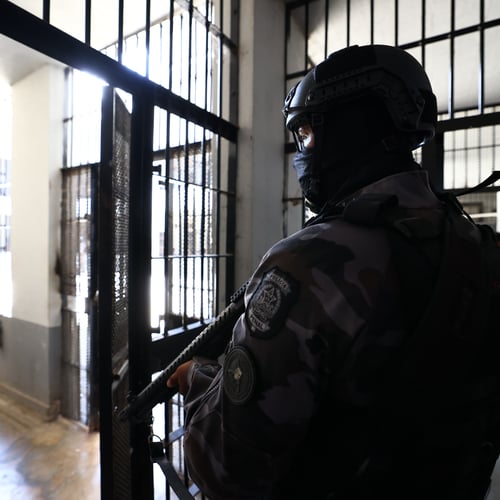 Policial penal de Minas Gerais (Foto: Tiago Ciccarini/Sejusp MG)