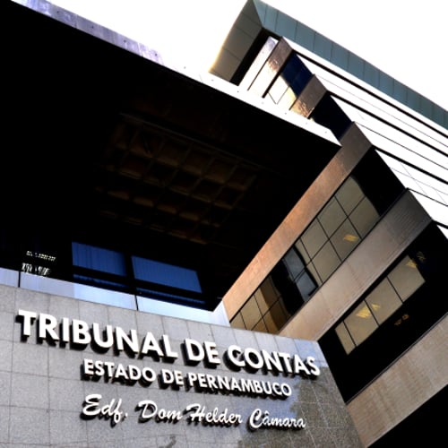 Fachada do TCE PE (Foto: Divulgação)