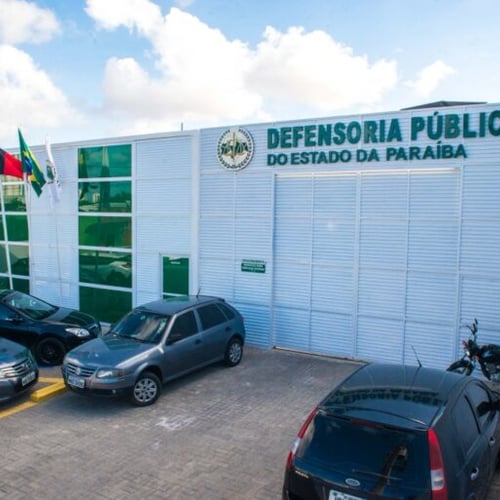 Fachada da DPE PB (Foto: Divulgação)