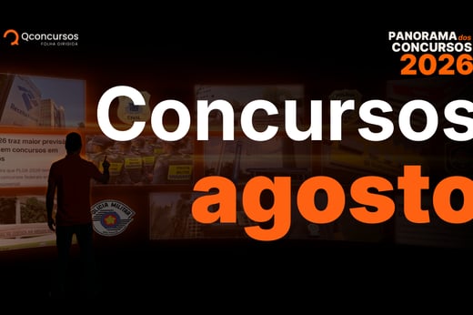 Concursos previstos para agosto de 2026: veja mais de 30 editais
