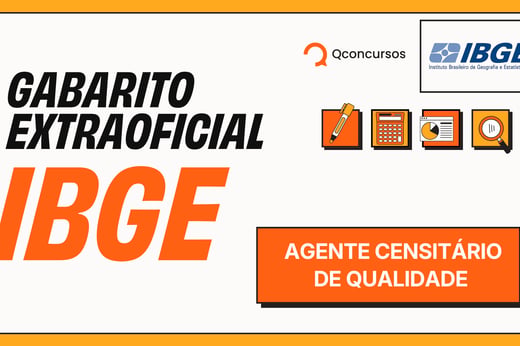 Concurso IBGE: confira correção e gabarito extraoficial ao vivo