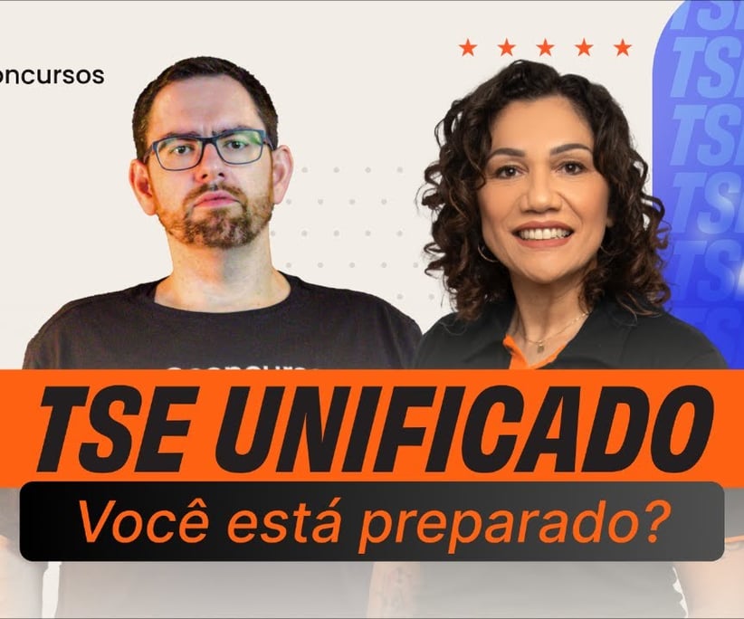 Como Se Preparar Para O Concurso TSE Unificado 2024 #aovivo ...